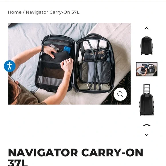 Nomatic navigator carry on 37L - Picture 4 of 4